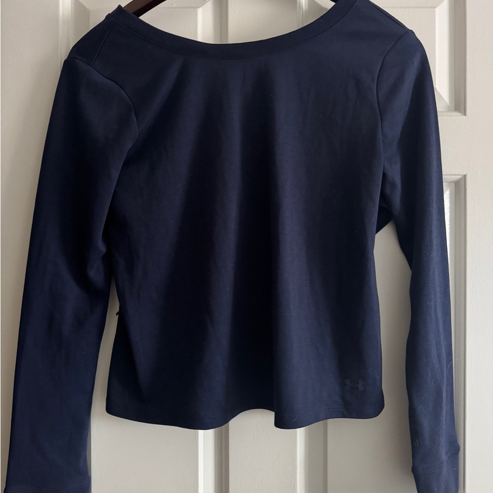 Under Armour Women's Dark Blue Long Sleeve Tee